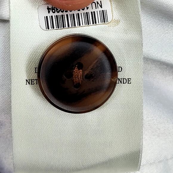 BlankNYC Prime Time Pink Blue Flannel Long Shacket Pockets Size Small - Picture 4 of 5